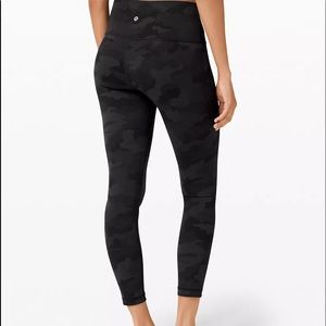 Lululemon Wunder Under Camo Leggings